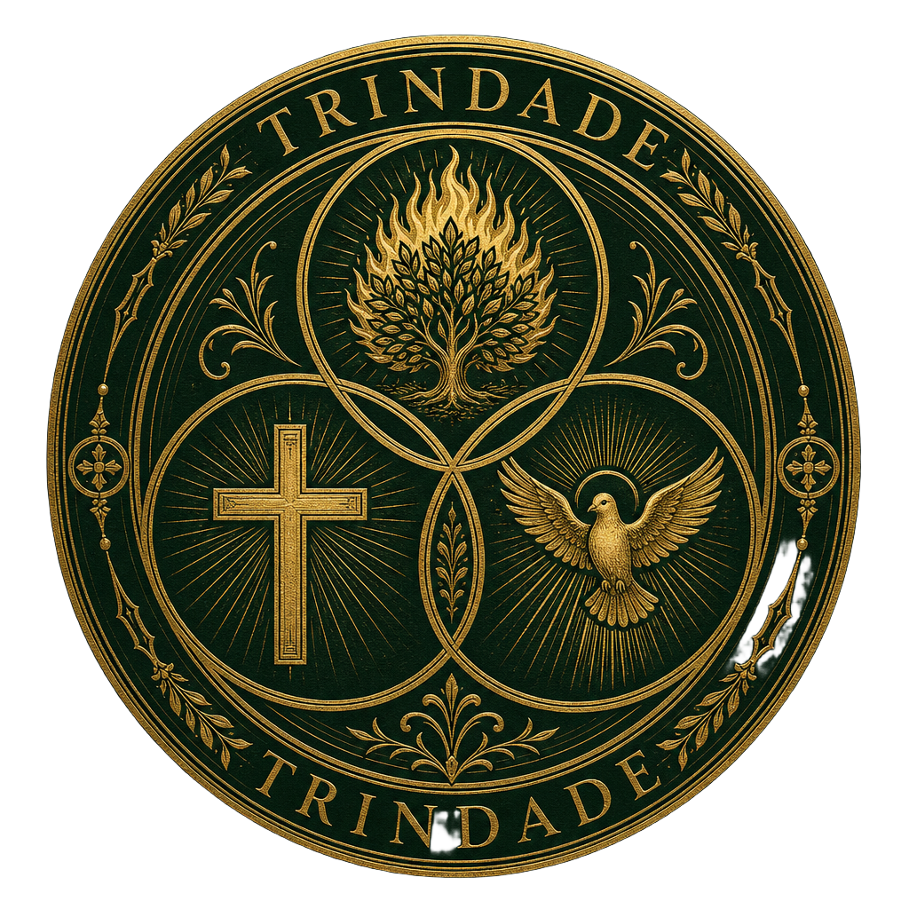 Selo da Trindade — Sarça, Cruz e Pomba